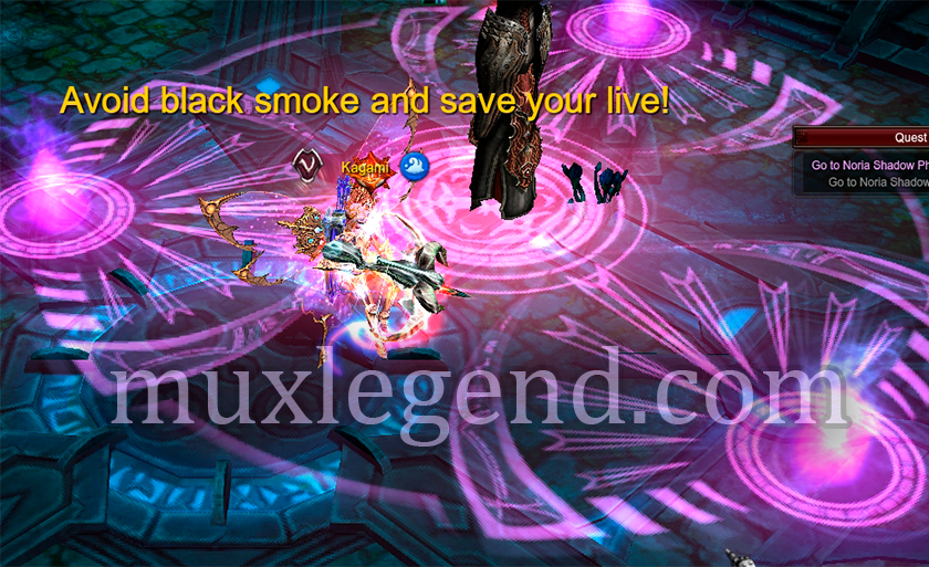 black smoke MUX Legend