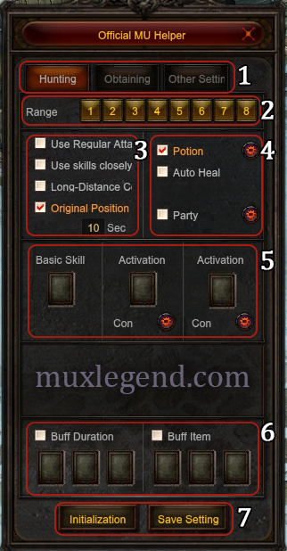 Character professions - GUIDE MU ONLINE